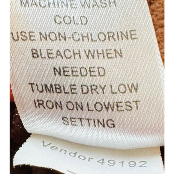 PacSun Unisex CocaCola Brown Cotton Distressed Hoodie Sweatshirt Size Large - Picture 6 of 8